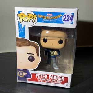 PETER PARKER (Spider-Man: Homecoming) FUNKO POP! Marvel MCU Gift TOY Vinyl